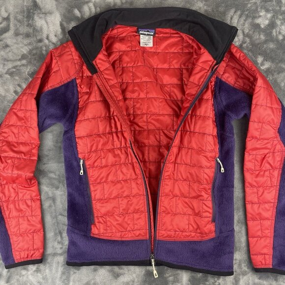 Patagonia Nano Puff Hybrid Polartec Primaloft Jacket Red Men’s Size S - Picture 3 of 7